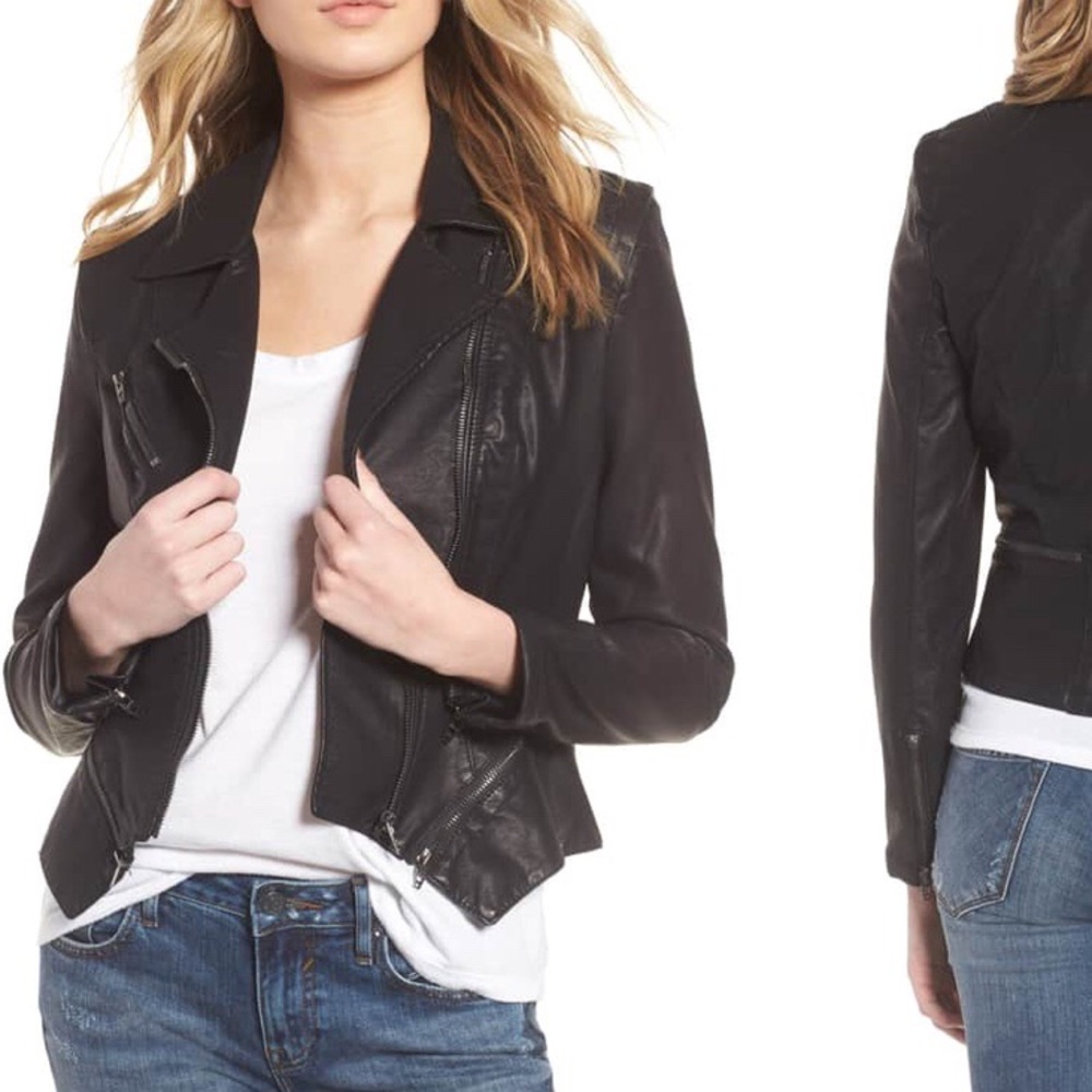 Fitted Moto Jacket